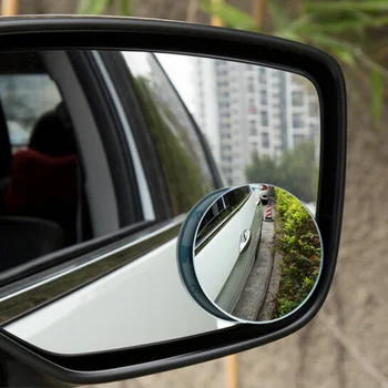 1 чифт Кола Кръгла Куполна огледало за слепи зони за Mazda 2 5 8 Mazda 3 Mazda Axela 6 Atenza CX-3 CX-4 CX-5 CX5 CX-7 И CX-9 323 m3