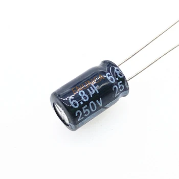10 бр./лот T35 250 6,8 icf Алуминиеви Електролитни кондензатори Размер 8*16 250 6,8 icf 20%