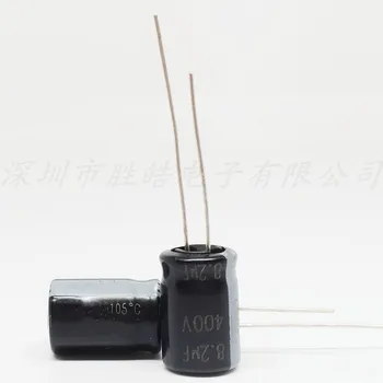 (20PCS-100ШТ) 400V8.2 icf Алуминиеви Електролитни кондензатори Обем: 8X14 мм Високо качество