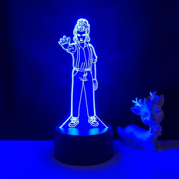 3D Нощни Лампи Led лека нощ лека нощ Филм Единадесет Непознати Украса на Стаята В Общежитието Аниме Фенове на Детски Подарък Дропшиппинг