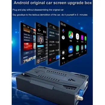 CarAuto Мултимедиен безжичен Carplay Превключване между оригиналната система Car/iOS/ Android е необходимо да включите екрана на телефона