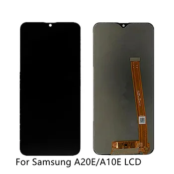 Catteny Оригинален A202 Дисплей За Samsung Galaxy A20E LCD дисплей Тъчпад Дигитайзер В Събирането на A10E A102 A202F Екран С Рамка
