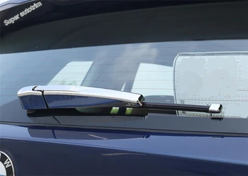 Lapetus Комплект за защита на задното стъкло чистачки, Аксесоари за покрива, Външно боядисване, 3 предмет/Ярък, Подходящи за BMW X3 G01 2018 - 2021 ABS