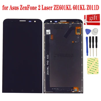 LCD Дисплей За Asus ZenFone 2 Laser ZE601KL 601KL Z011D LCD Дисплей Модул на Екрана на Дисплея Сензорен Екран Дигитайзер, Сензор В Събирането на Замяна