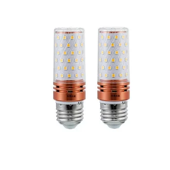 LED E27 E14 Энергосберегающая Лампа AC85-265V Вътрешна крушка Без трептене 1 Бр. Топло Светлина Бяла Светлина Трицветна Светлина 12 Вата