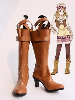 Tiger & Bunny Karina LyleBlue Rose/Обувки За Cosplay; Обувки; Вечерни Обувки За Cosplay в стил аниме; Дамски Обувки По Поръчка