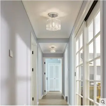Американски лампи, домашен светлина, коридор с подсветка на верандата, прости модерни осветителни тела за преминаване, балкон, баня, килер, тавана лампа