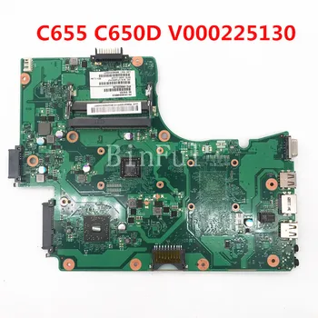 Висок клас дънна Платка За Toshiba е Подходящ C655D C650D дънна Платка на лаптоп V000225130 6050A2408901-MB-А02 100% напълно работи добре