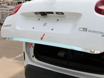 За Citroen C5 AIRCROSS 2017-2021 врата на багажника от неръждаема стомана декоративна ивица защита от надраскване автомобилни аксесоари