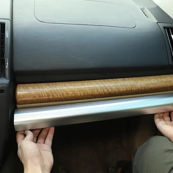 За Land Rover Freelander 2 2007-2015 Автомобилен Стайлинг ABS Хромирана Централна контролен Панел Тапицерия на Арматурното Табло, Стикери, Аксесоари За Интериор на автомобила