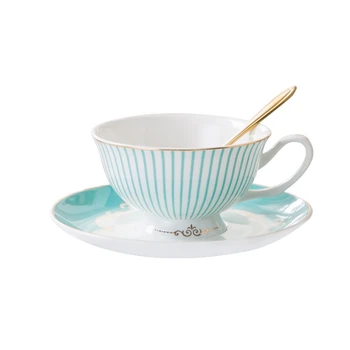 Класически Комплект, Кафе Чаши В Британския Стил, Луксозен Подарък Керамична Чаша