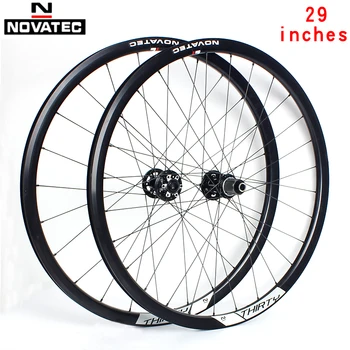 Комплект гуми за шоссейного наем Novatec 29 инча 700C DH лагер от алуминиева сплав 7-11 способи за дисковата спирачка 24/28 H Бочкообразный вал велосипедни колела