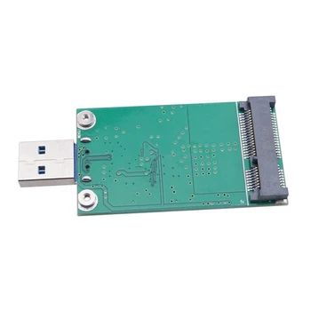 Настолен компютър Mini PCI-E Конверсионная карта MSATA За USB3.0 Адаптер Поддръжка на MSATA SSD