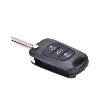 Нов Дистанционно управление Сгъваем Ключ във формата На Миди Калъф 3 Бутона Ключодържател За Hyundai I20 I30, IX35 I35