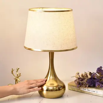 Нощна лампа за спални, романтичен модерен сензорен регулируема лампа, подходящ за лампи за спалня, учебна лампи, лампи за четене декоративни