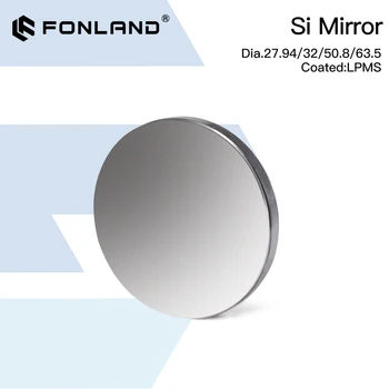 Огледала FONLAND Si с покритие LPMS диаметър 27,94 * 3 мм, 32*4,18 50,8 мм *3,08 63,5 мм * 6,35 мм за индивидуална серия със специални параметри