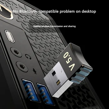 Приемник USB Dongle Безжичен Адаптер Безжичен Приемник за Мишка, Клавиатура Аудио USB Dongle Безжични Адаптери
