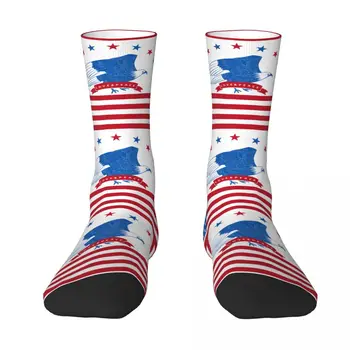 Чорапи за възрастни с флага на сащ, американски знамена, на изборите, чорапи унисекс с графити, мъжки Чорапи, дамски Чорапи